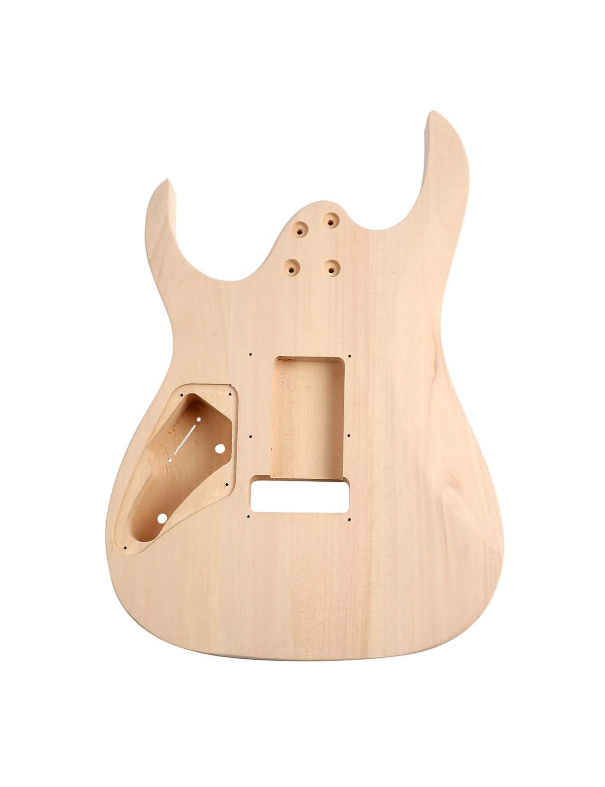 Fistrock DIY Electric Guitar Kit Beginner Kit 6 String Right Handed with Basswood Body Hard Maple Neck Poplar Laminated Fingerboard Black Hardware Build Your Own Guitar JS Series. Fistrock