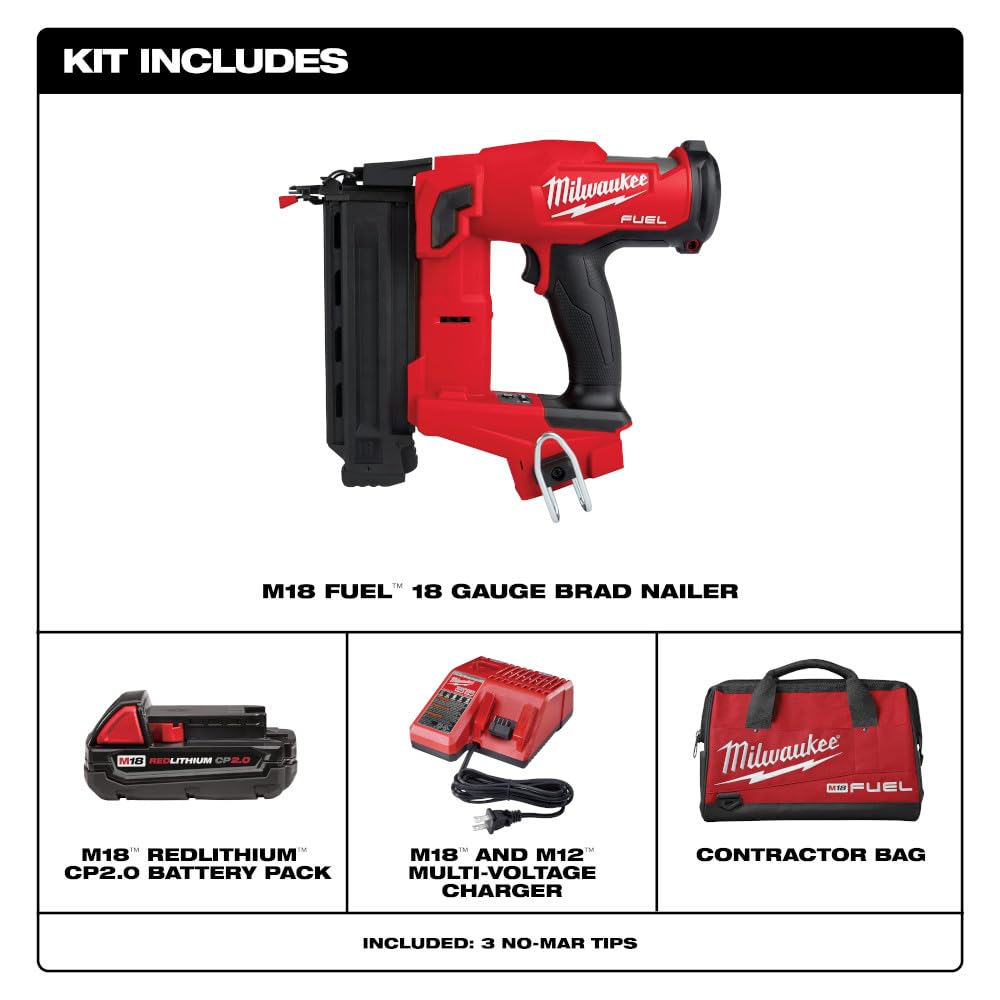 MILWAUKEE M18 FUEL 18 Gauge Brad N Milwaukee