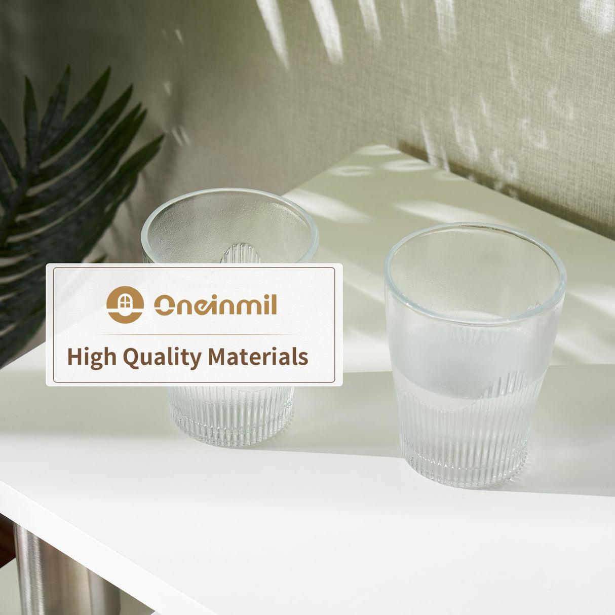 oneinmil Fireplace TV Stand with 36" Electric Fireplace,LED Light Entertainment Center,2 Tier TV Console Stand for TVs Up to 80",Fireplace for The Living Room TV Stand,White oneinmil