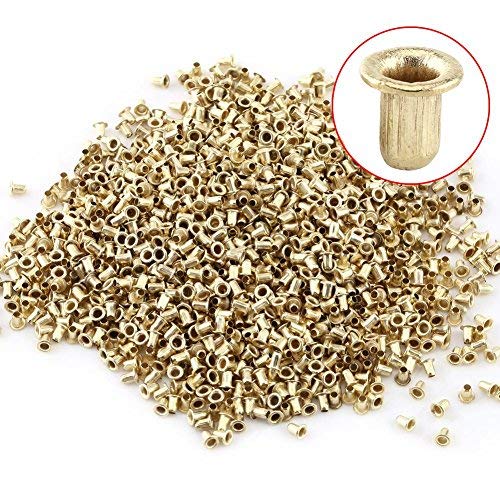 Walfront 700pcs Beehive Nest Box Frame End Threading Hole Eyelets Bee Frame Eyelet Beekeeping Tools Wooden Frame Eyelet to Minimize Damage to The Wood Walfront