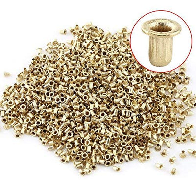 Walfront 700pcs Beehive Nest Box Frame End Threading Hole Eyelets Bee Frame Eyelet Beekeeping Tools Wooden Frame Eyelet to Minimize Damage to The Wood