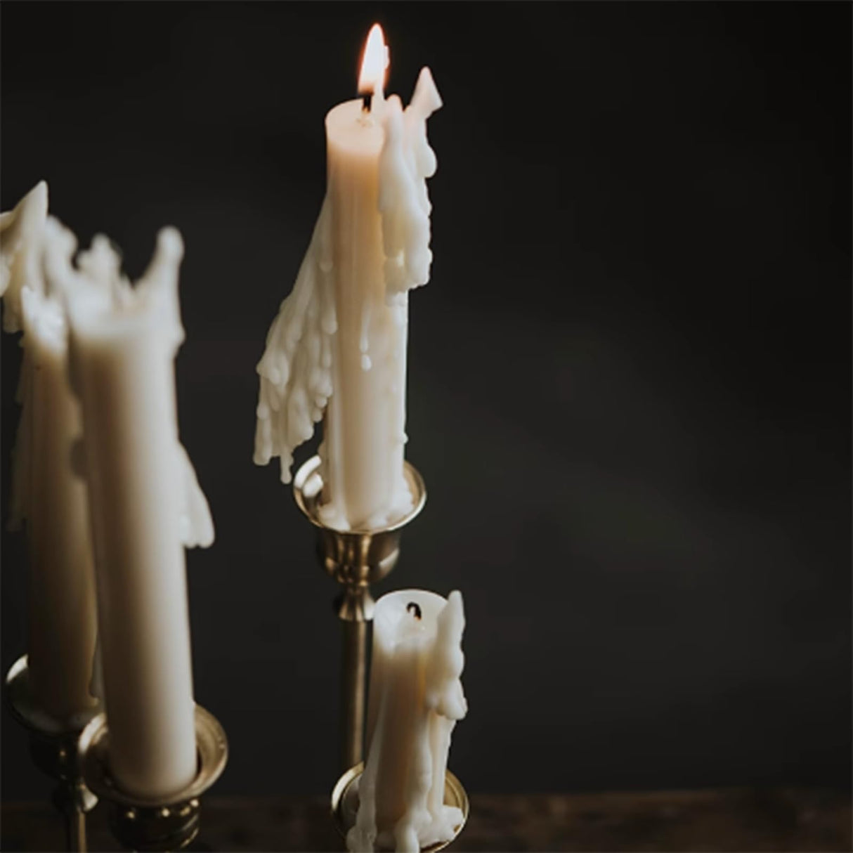 TOPYS 6 Holes Long Cylinder Silicone Candle Molds, Pillar Cylinder Shape Mold for Aromatherapy Candle Soy Wax Soap Clay Craft Plaster Resin Handmade Crafts Gifts Birthday Cake Decor(5.9in) TOPYS