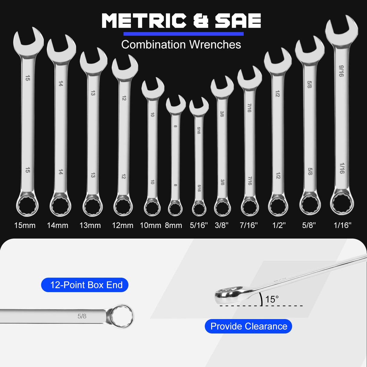 Prostormer Mechanic Tool Set, 240-Pieces Universal Household Auto Repair Tool Kit with Heavy Duty Aluminium Tool Box Prostormer