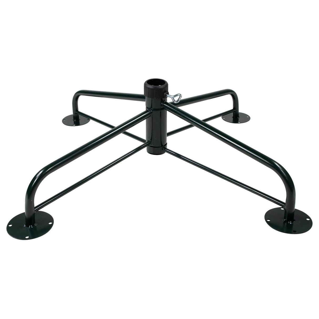 Northlight 36" Folding Green Metal Tree Stand for 9'-14' Artificial Trees with 2" Pole Diameter Northlight