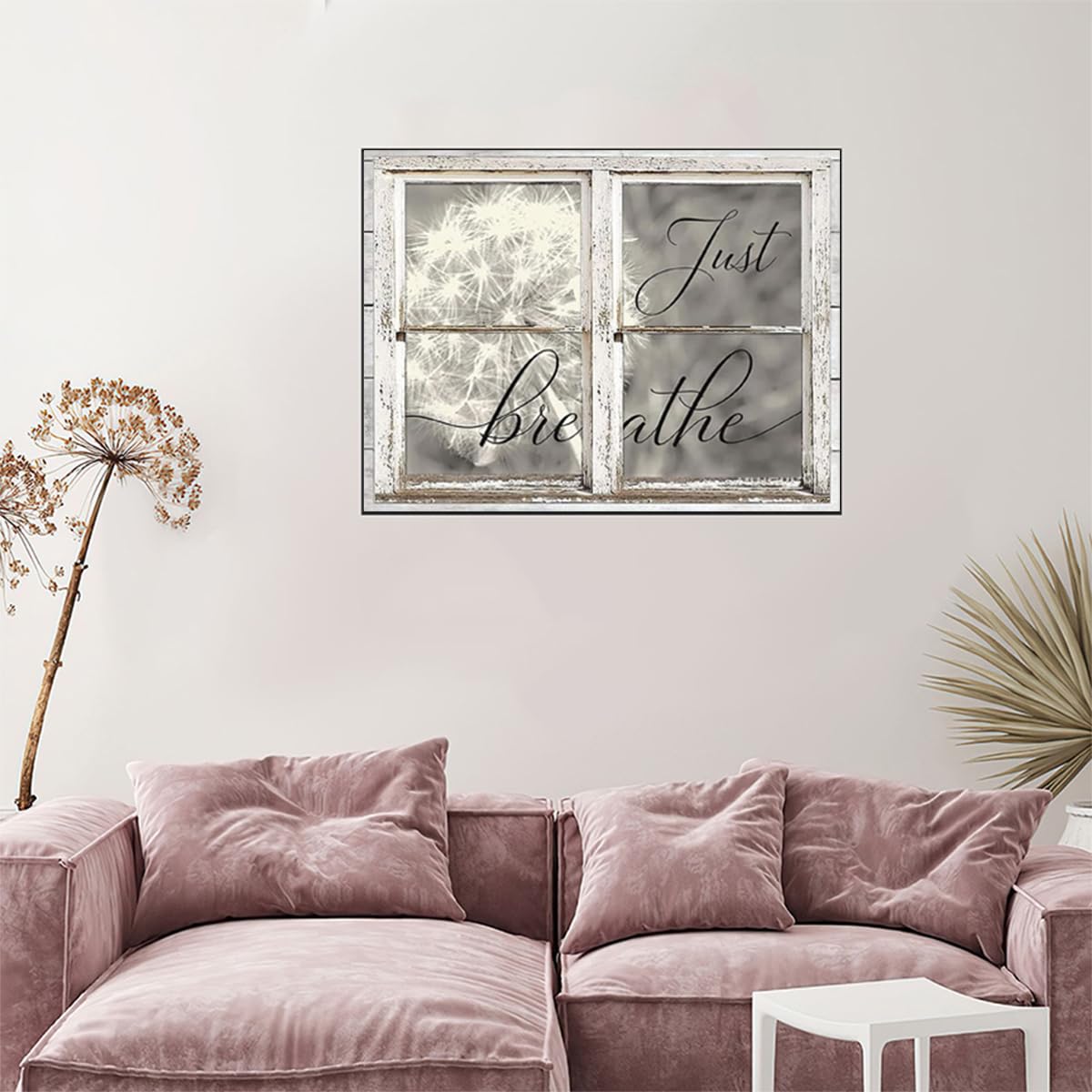 IPISSOI 5D Diamond Painting Beautiful Dandelion Inspirational Quotes Diamond Art Kit for Adults Diamond Painting by Number Kits Gem Art Wall Home Decor 12 x16 inch IPISSOI