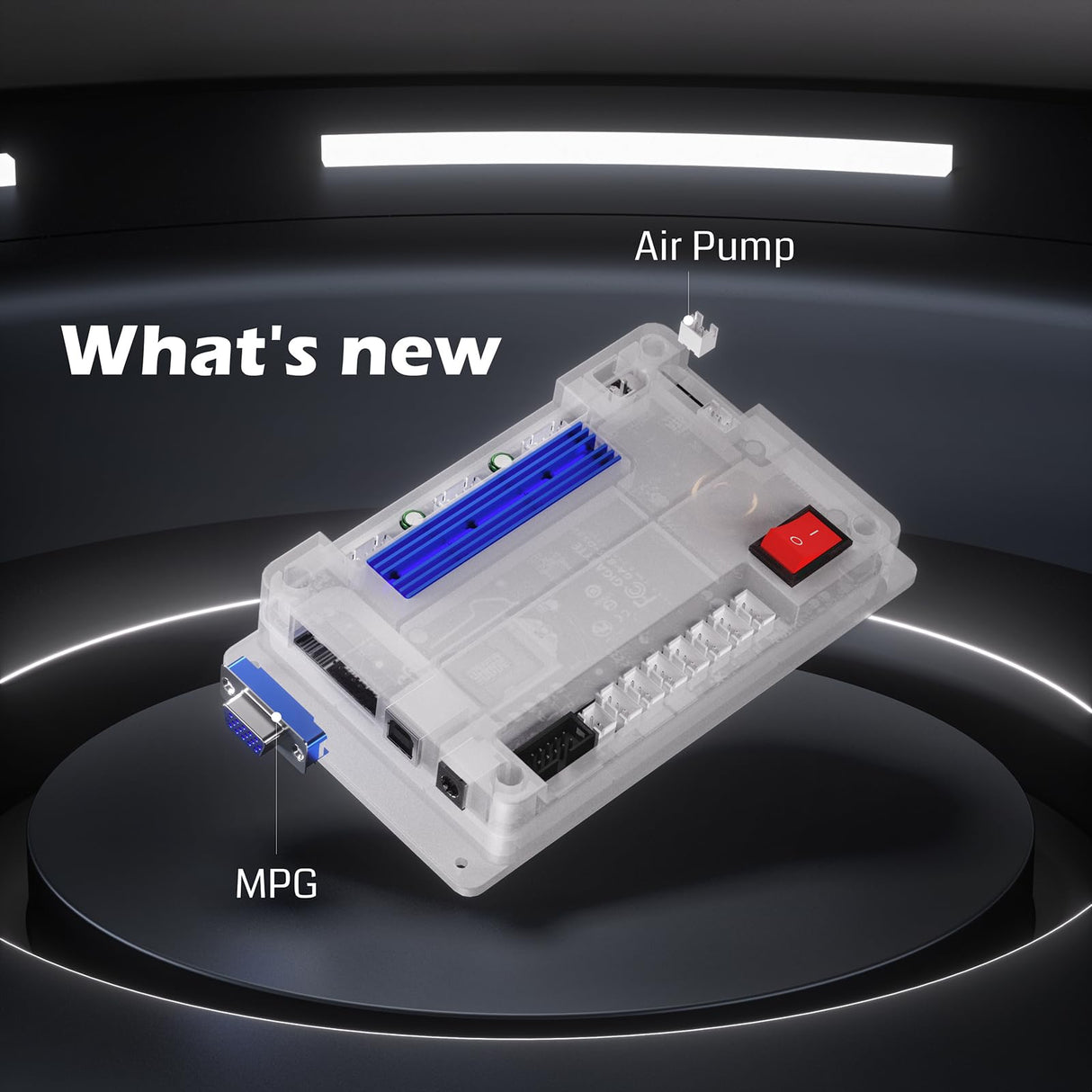 Genmitsu 3020-PRO MAX V2 CNC Router Machine, Upgraded 3 Axis Engraver for Metal, Wood, Acrylic, PCB MDF, New Structure & Offline Controller & 6pcs Limit Switches, Working Area 11.8 x 8.1 x 3.1 inch Genmitsu