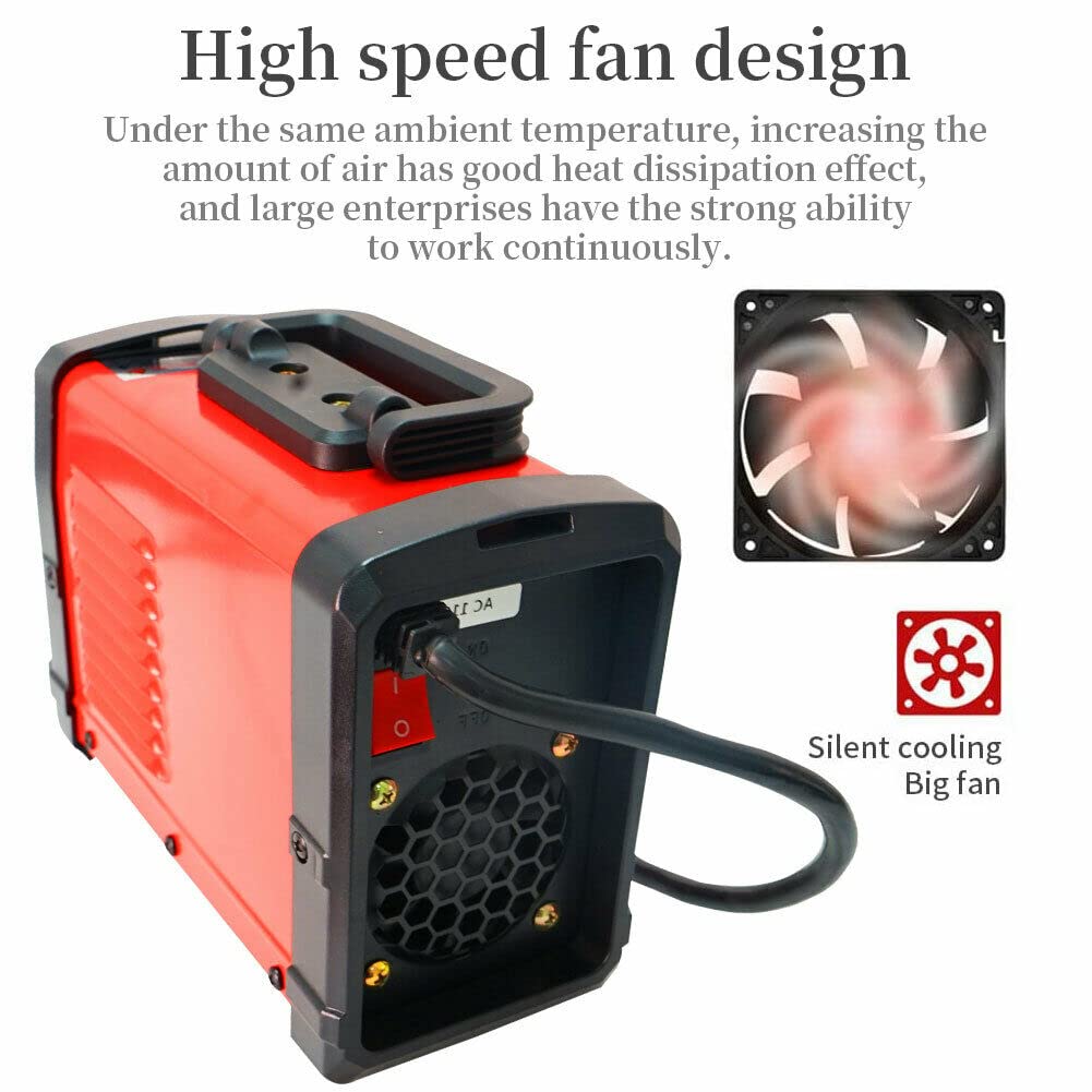 Welding Machine, MMA 300A 110V Welder Machine,Portable Stick Welder IGBT Inverter Digital Display LCD,Home DIY Arc Welder,Start Arc Force Anti-stick Mini Welder Evargc