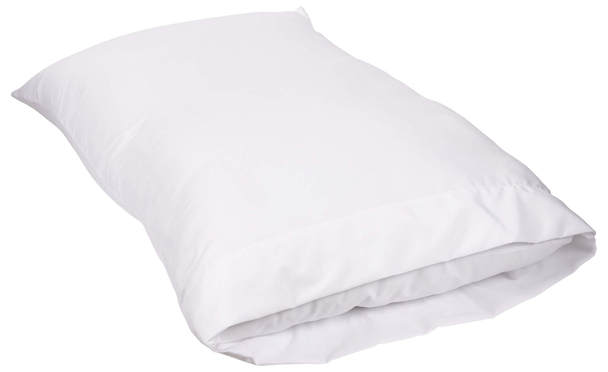 KAF Home Brushed Microfiber Pillow Cases Bulk Pack, Control Allergies and Ensure Sound Sleep, Set of 12, White KAF Home