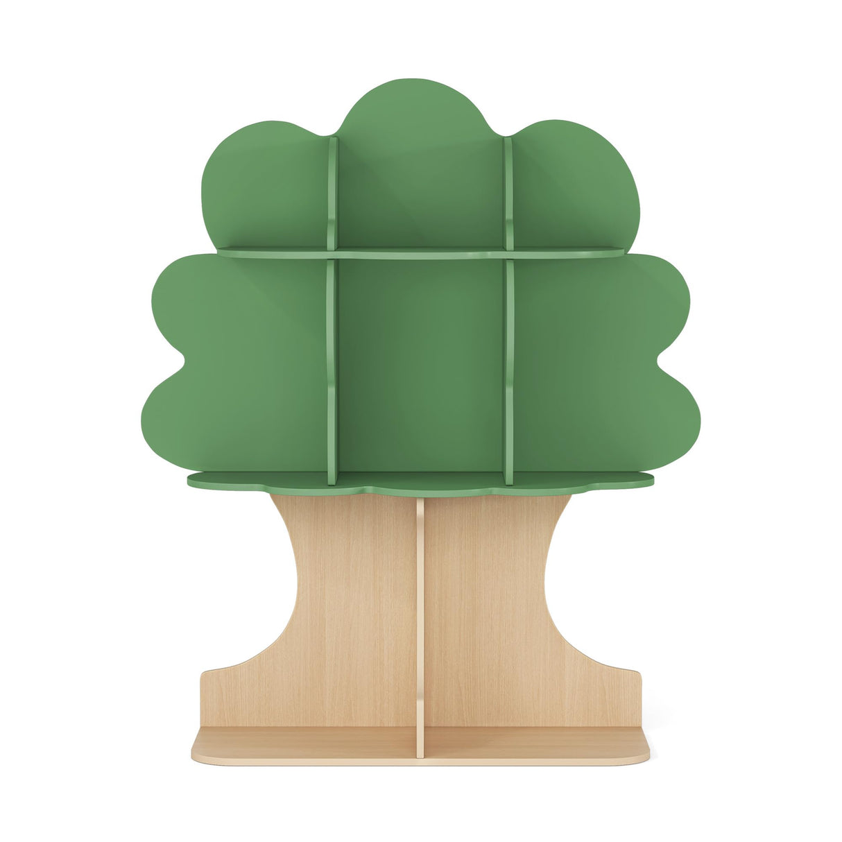 Curipeer Tree Kids Bookshelf, Toddler Bookshelf for Kids, Baby Montessori Bookshelf and Toy Storage, Wooden Kids Bookcase, Book Shelf for Kids Rooms, Nursery, Bedroom, Playroom, Green Curipeer