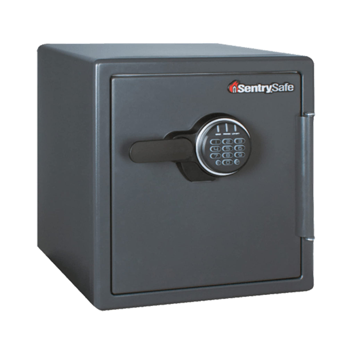 SentrySafe Black Fireproof Safe with Digital Push Button Keypad, Home Safe For Money, Documents, and other Valuables, 1.23 Cubic Feet, SF123ES SentrySafe