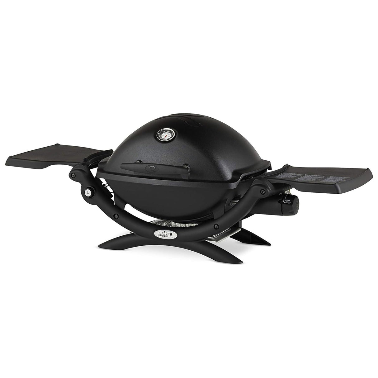 Weber Q1200 Liquid Propane Grill, Black Weber