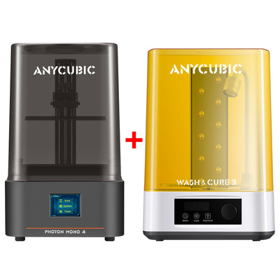 ANYCUBIC 10K Resin 3D Printer Photon Mono 4 and Wash and Cure Machine 3.0