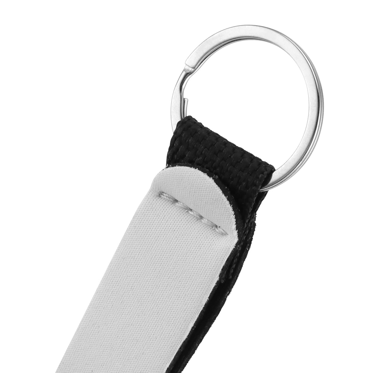 ZEONHAK 50 PCS Sublimation Blanks Wristlet, Blank Wristlet Keychain, Sublimation Blanks Keychain Sublimation Wristlet Strap for Keychain Hanging and Craft Projects ZEONHAK