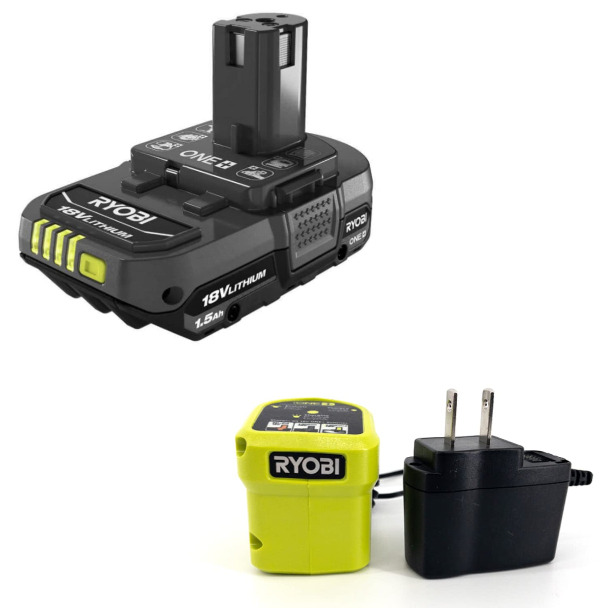 Cordless Drill Set Bundle with Ryobi 18V ONE+ Drill Driver, 3/8 Inch Chuck, 40 Piece Drill Bit Set, 1.5 Ah 18-Volt Lithium-ion Battery, 18-Volt Charger and Buho 16 Inch Tool Bag Buho