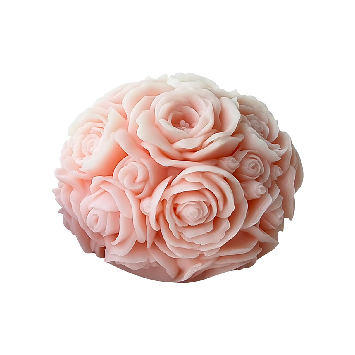 Rose Ball Round Candle Mold - Silicone 3D Molds for Candy & Home Decor - Resin Casting & Making Molds ESEENS