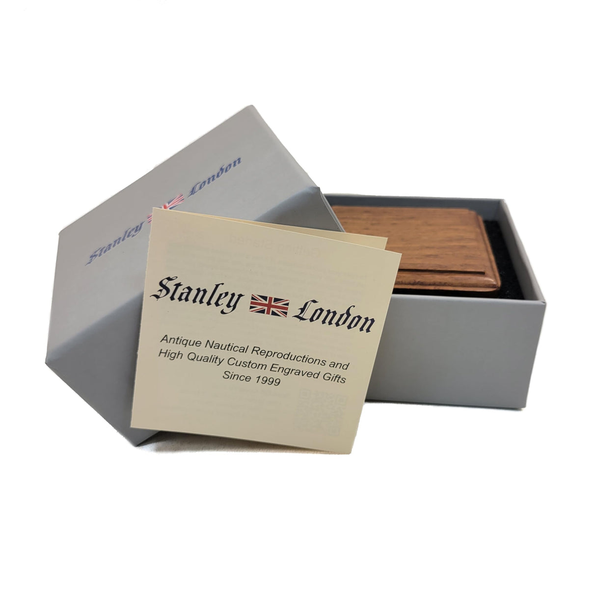 Engraved Anniversary Compass Gifts for Him, Men, Husband, Boyfriend | Personalized Compass Gift with Optional Laser Engraved Wood Box (FBA - Adventures) Stanley London