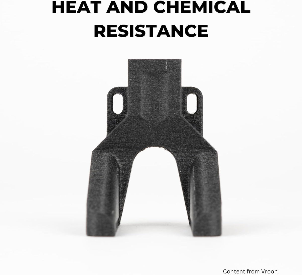 Siraya Tech Fibreheart ABS-GF Premium Glass Fiber 3D Printer Filament - 93°C Heat Resistance, High Durability, Precision Printing - for Automotive & Industrial Applications (1kg, Black) Siraya Tech