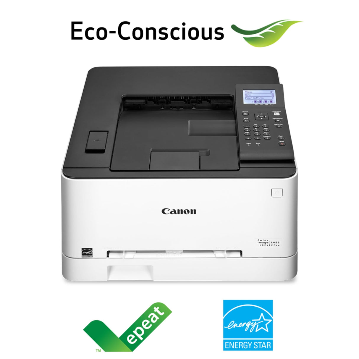 Canon Color Image Class LBP622Cdw -Wireless, Mobile Ready, Duplex Laser Printer, Compact Size - White Canon