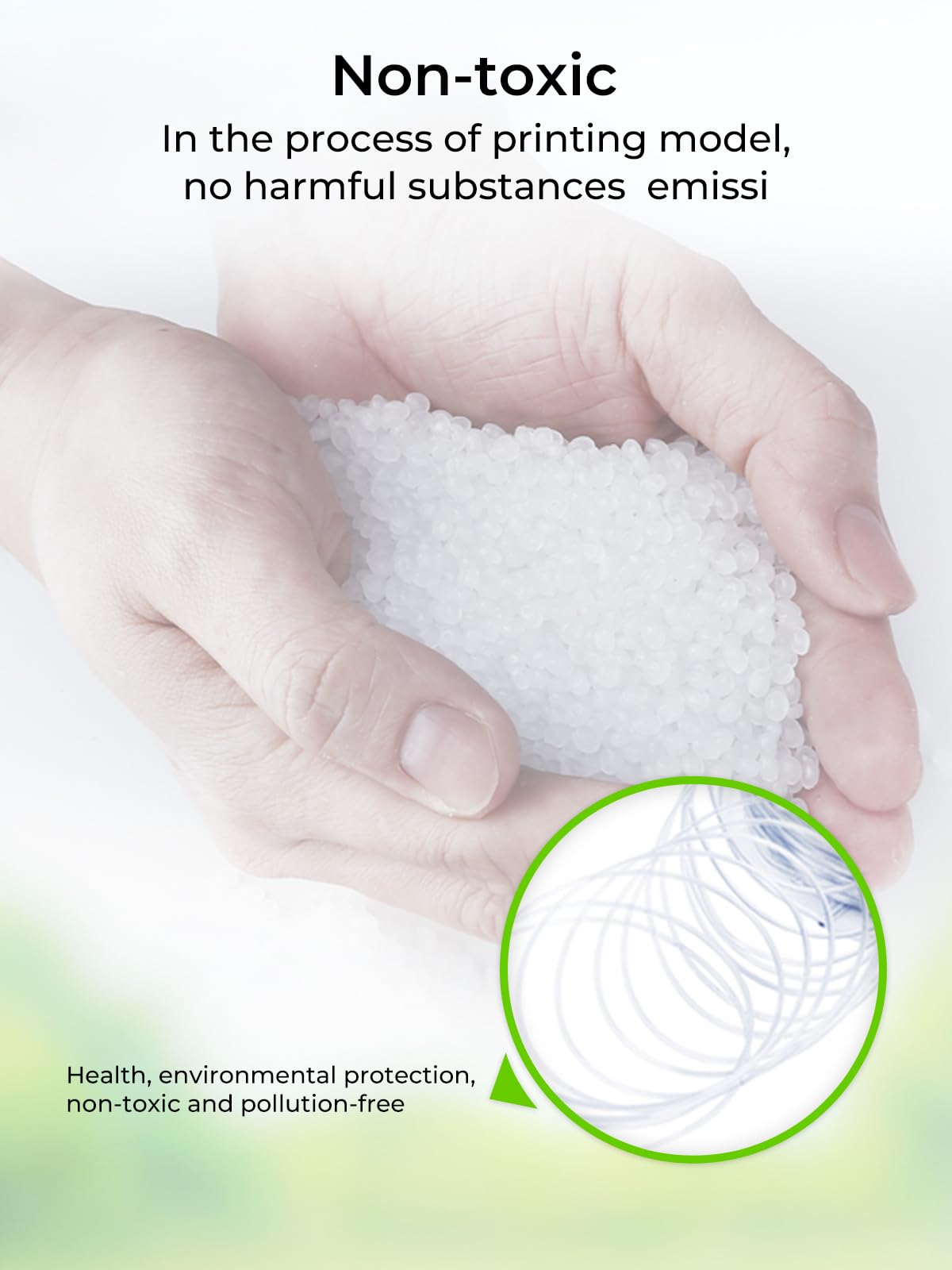 Creality ABS Filament 1.75mm, 3D Printer Filament, Excellent Resistance, Odorless Non-Toxic, Stability, Tough, 1kg(2.2lbs) Printing Filament for 3D Printer (Black) Creality