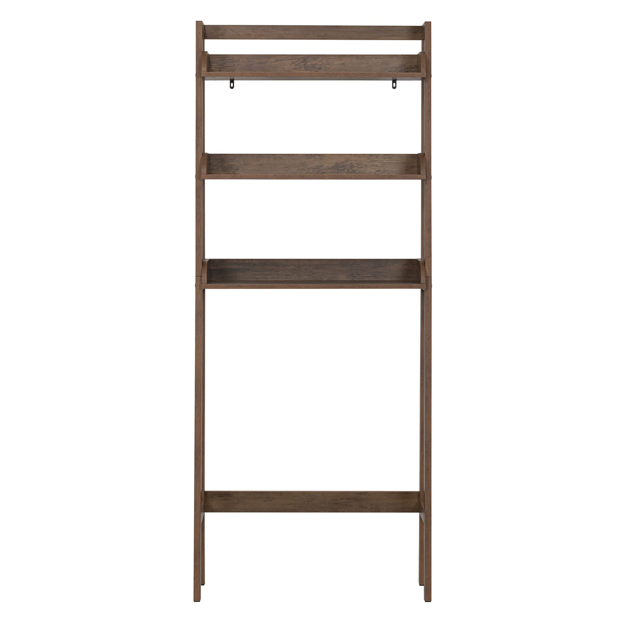 UTEX 3-Tier Over Toilet Storage Shelf - Stylish Wood Grain Bathroom Organizer UTEX