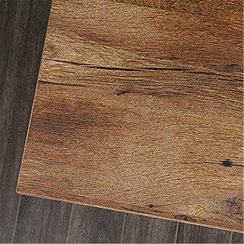 Sauder Palladia Desk with Hutch, L: 59.49" x W: 23.54" x H: 56.5", Vintage Oak Finish Sauder