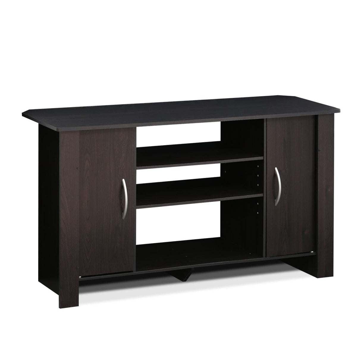 Furinno Econ TV Stand Entertainment Center, Espresso Furinno