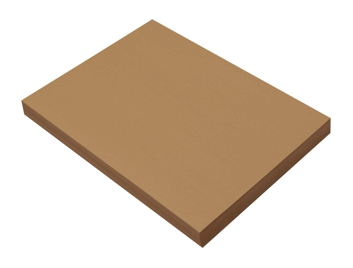 Prang (Formerly SunWorks) Construction Paper, Light Brown, 9" x 12", 100 Sheets Prang