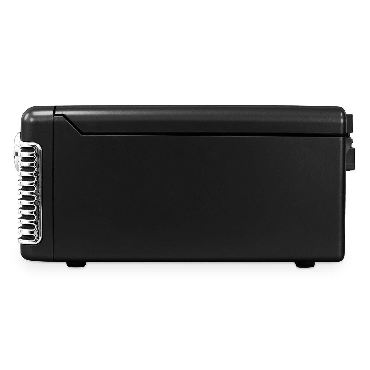 Victrola 50's Retro Bluetooth Record Player & Multimedia Center with Built-in Speakers - 3-Speed Turntable, CD Player, AM/FM Radio | Wireless Music Streaming | Black Victrola