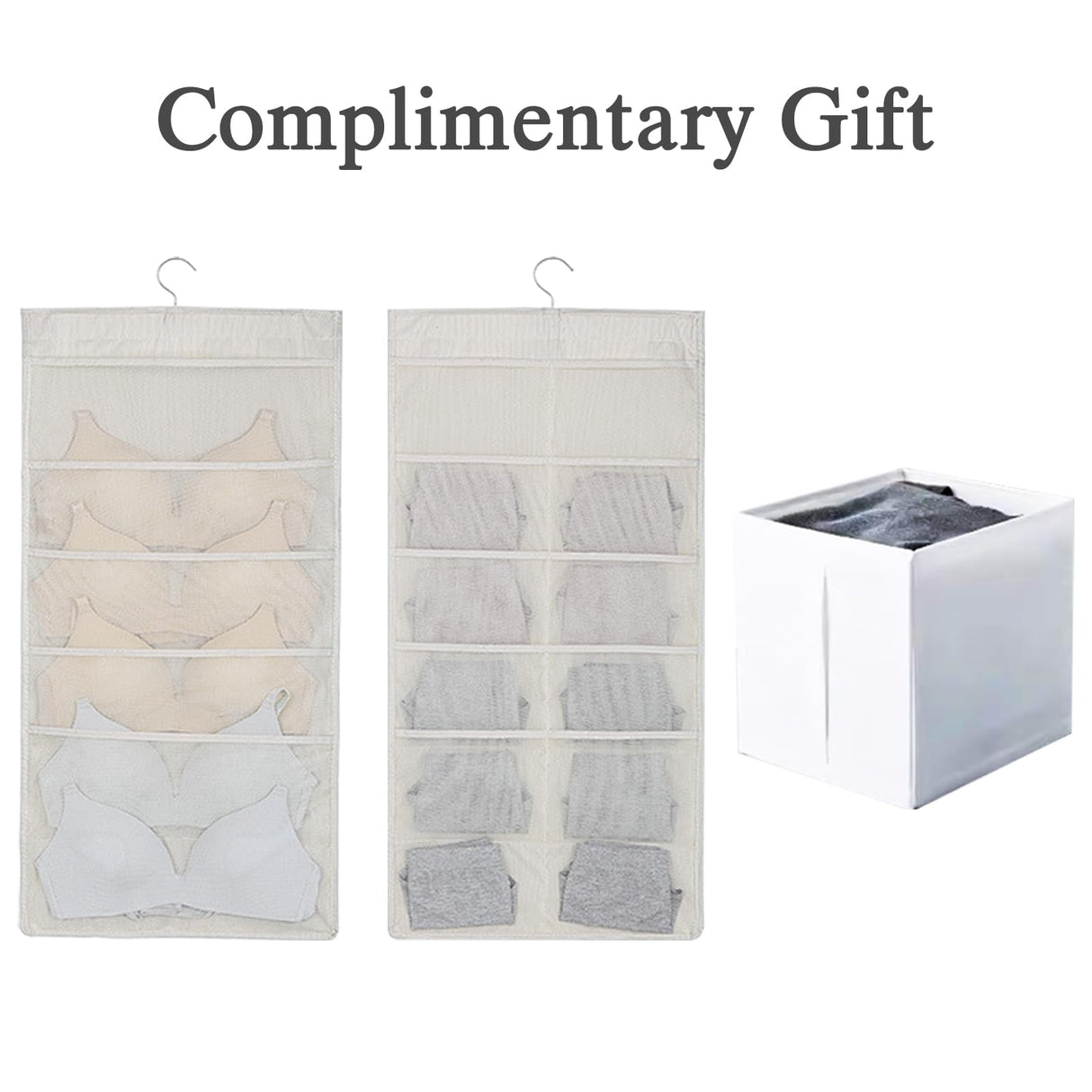 DalyLuxa 3 Doors Armoire Wardrobe Closet with Mirror & Organizers, LED Wooden Bedroom Armoires with Hanging Rod for Bedroom, White DalyLuxa