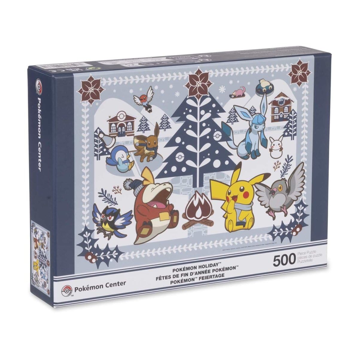 Pokémon Center: Pikachu, Fuecoco & Friends Pokémon Holiday Puzzle (500 Pieces) Pokemon