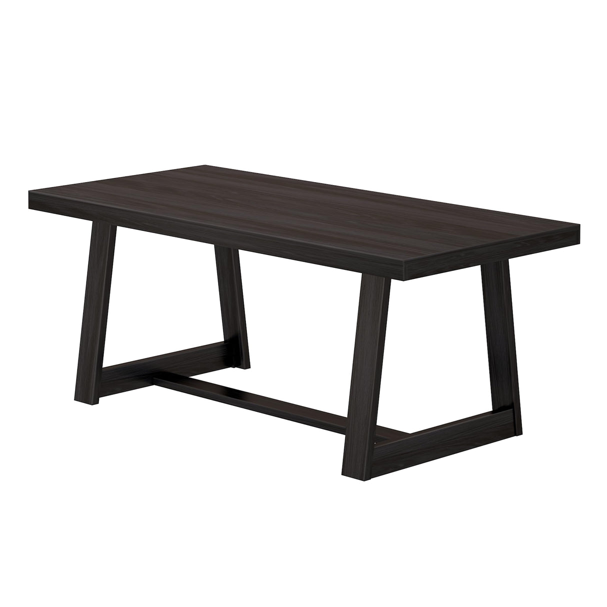 Plank+Beam 72 Inch Farmhouse Dining Table, Solid Wood Rustic Kitchen Table, Large Wooden Rectangular Dinner Table for Dining Room, Home Office, Plank+Beam