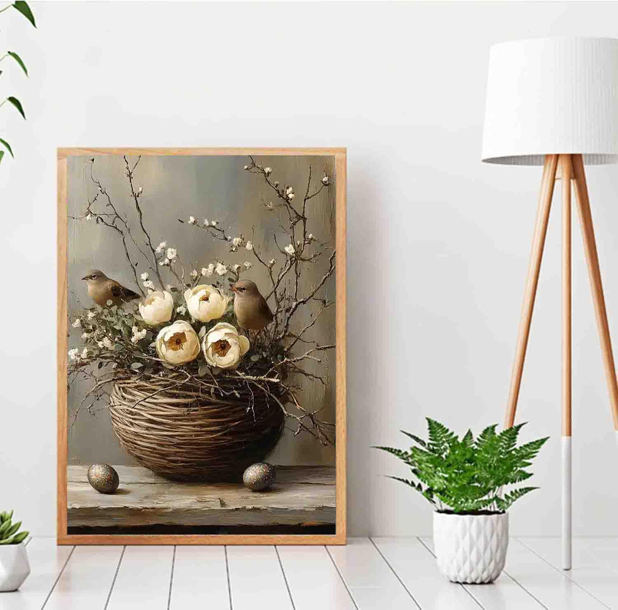 Flower Diamond Art Kits for Adults,Bird Diamond Painting Kit for Beginner,5D Diamond Painting DIY Full Drill Diamond Dots Diamond Painting with Tools,Gem Craft for Home Wall Decor 11.8x15.7in DYAIANGMU