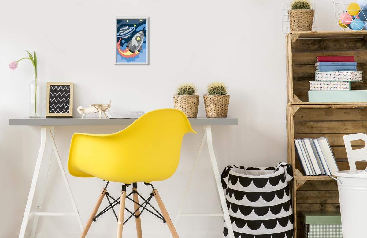 Ravensburger CreArt Space Explorer Paint by Numbers Kit for Kids - 23560 - Painting Arts and Crafts for Ages 7 and Up Ravensburger