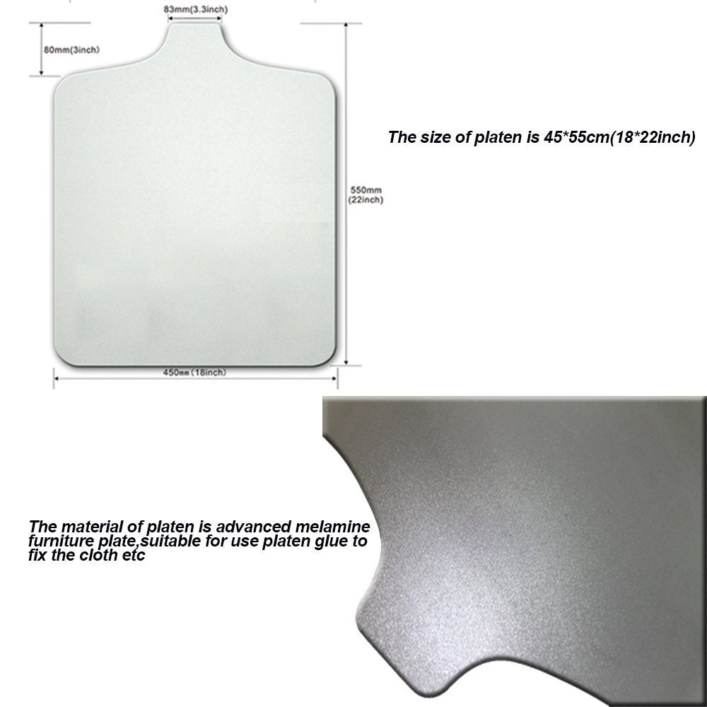 Screen Printing Kit 6 Color Full Set 6 Color 6 Station Screen Printing Machine Screen & Platen Rotating Screen Printing Press Screen Printing Kit