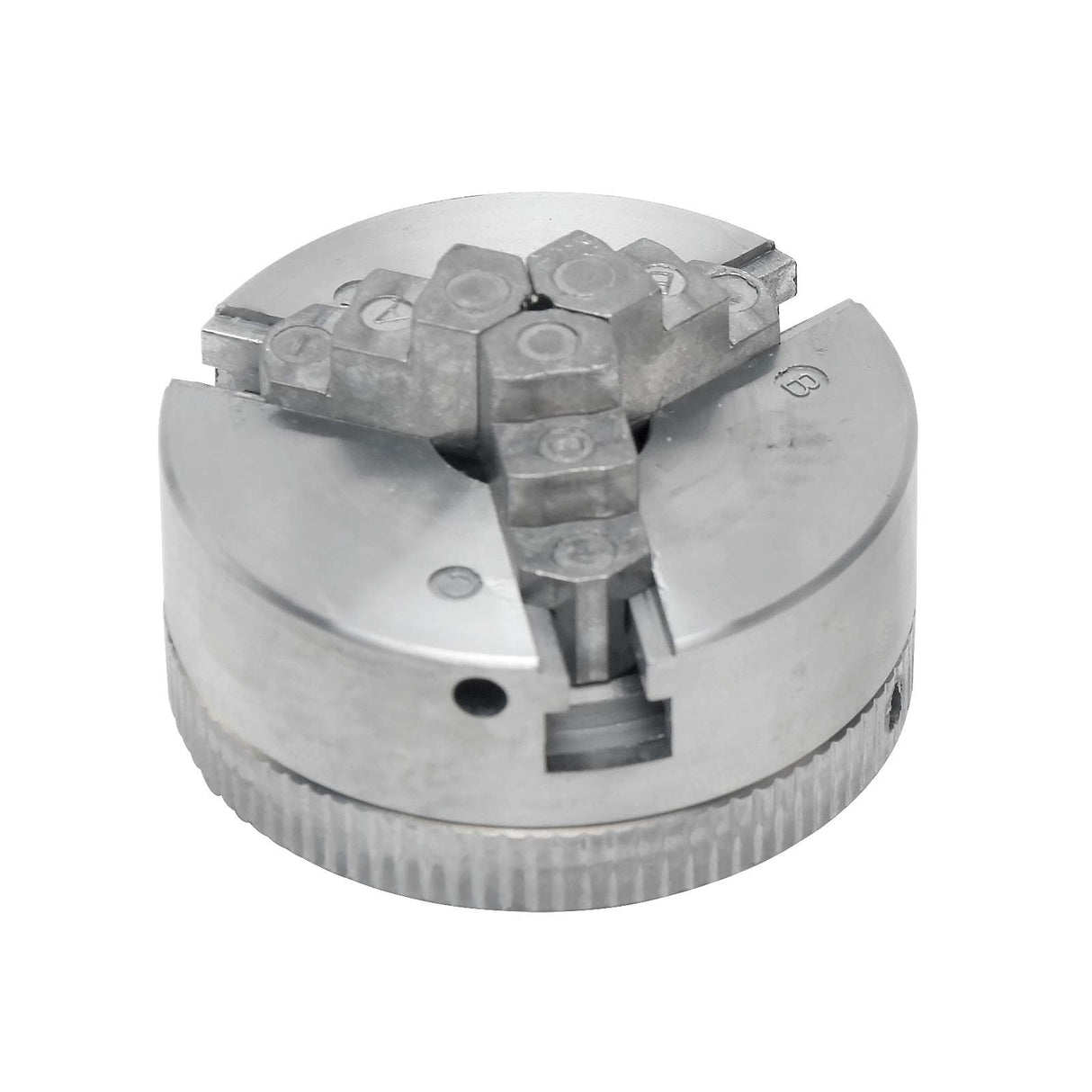 Z011 Mini Lathe Chuck Set - Self Centering Zinc Alloy 3/4 & 4 Jaw Chucks with Connecting Rods, Compatible with Electric Drill (Type B) Faddare