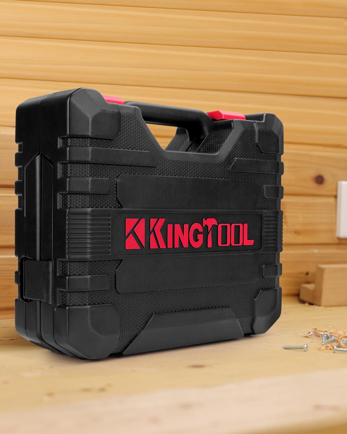 KingTool Drill Bit Set - 418 PCS Drill Bits, Drill Set & Drill Bit for Wood, Metal, Masonry, Cement, Screwdriver Bit Set Combo Kit Perfect for DIY Projects and Home Repairs KingTool