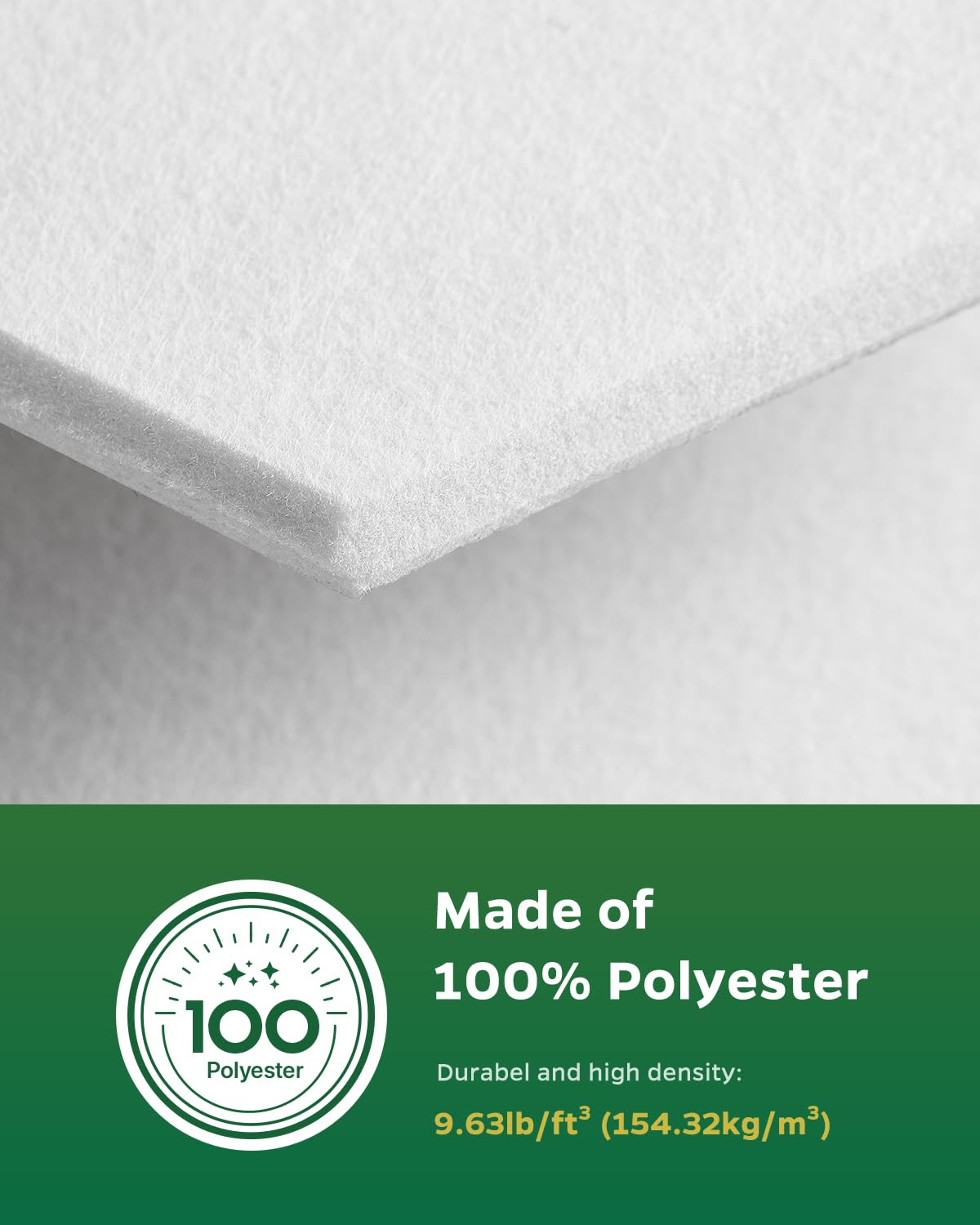 Topnaca Sound Proof Panels for Walls, 12 Pack Hexagon 12''×10''×0.4'' Self-Adhesive Soundproof Wall Panels, High Density Beveled Edge Acoustic Panels for Home, Office, Recording Studio, Room (White) Topnaca