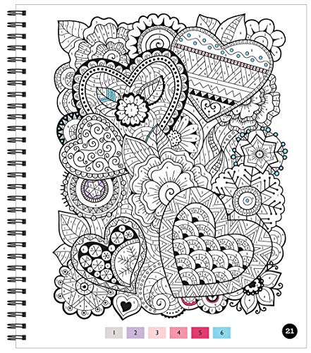Brain Games - Color by Number: Stress-Free Coloring (Green) Publications International, Ltd.