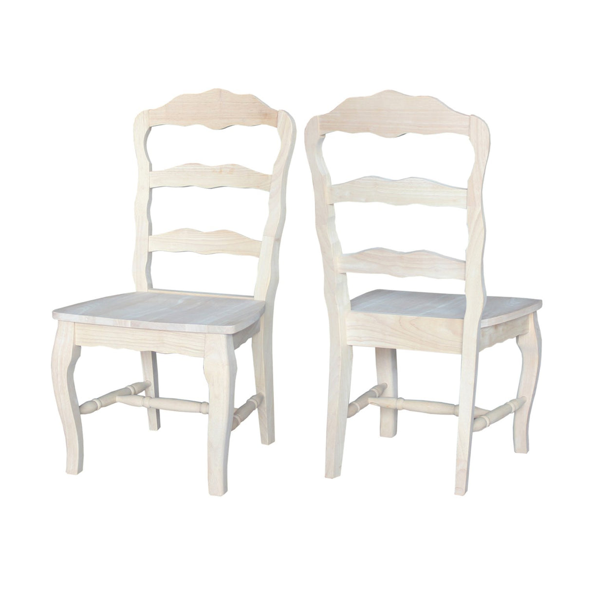 International Concepts C-9209P Versailles Side Chair, Unfinished IC International Concepts
