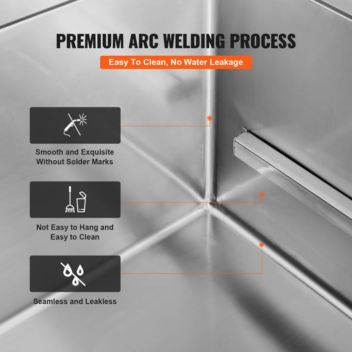 VEVOR 38" Pet Dog Bathing Station w/Ramp, Professional Stainless Steel Dog Grooming Tub w/Storage Drawer, Floor Grate, Faucet, Dog Bathtub for Large,Medium,Small Pets, Washing Sink for Home(Left) VEVOR