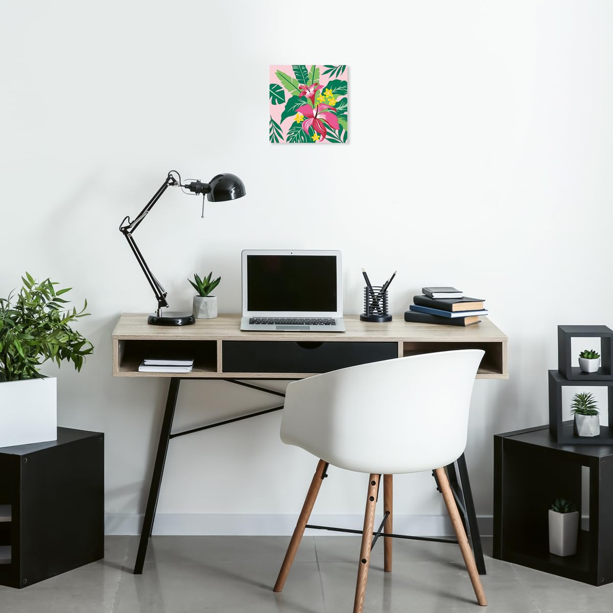 Ravensburger CreArt Tropical Plants Paint by Numbers Kit for Adults - 23518 - Painting Arts and Crafts for Ages 12 and Up Ravensburger