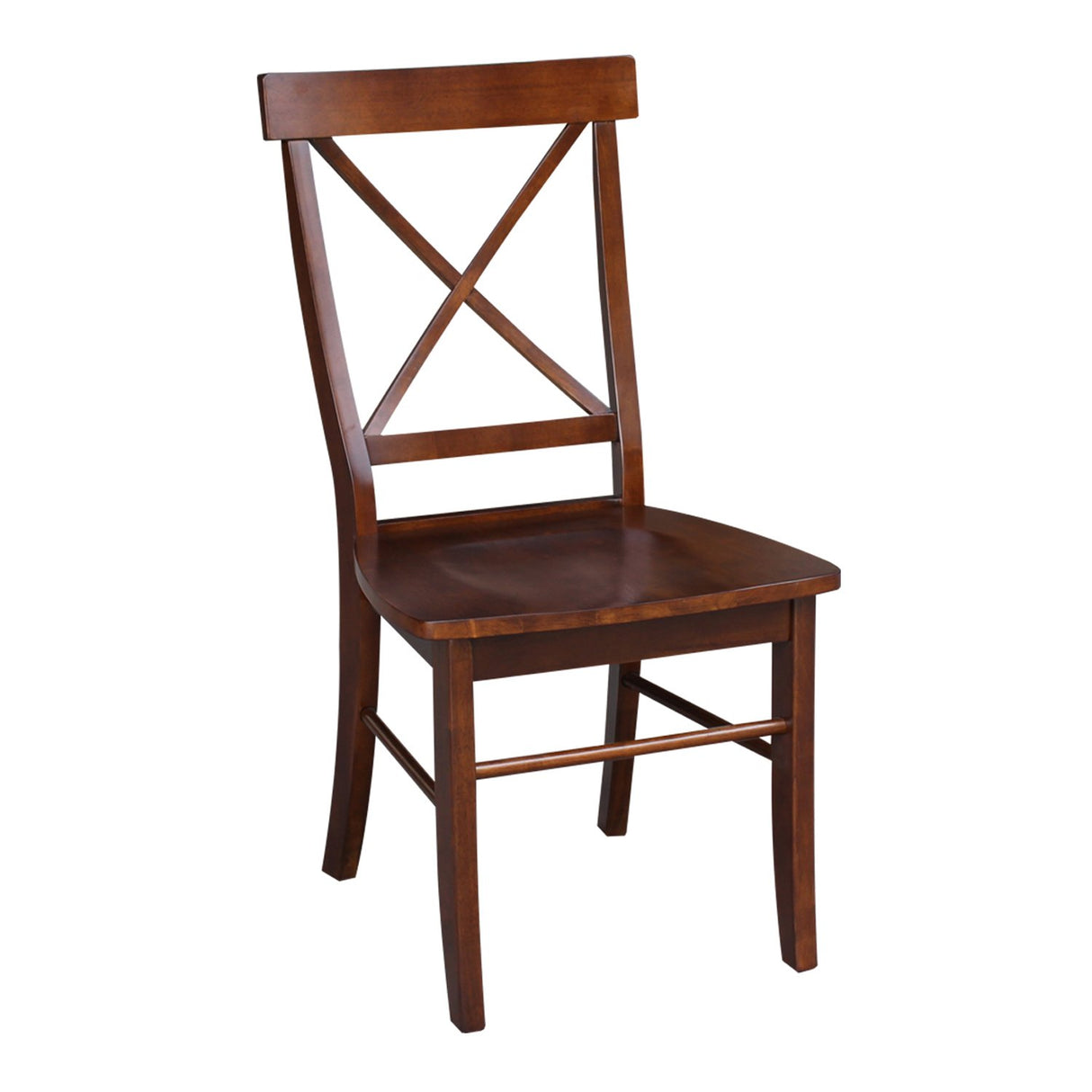 International Concepts X-Back Chair, Espresso IC International Concepts