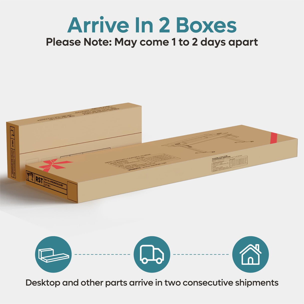 Bestier LED Electric Standing Desk Adjustable Height, 58x26 Inch Large Sit Stand Desk with Monitor Stand, Ergonomic Rising Desk for Home Office Workstation, Headphone Hook Storage Bag Brown Bestier