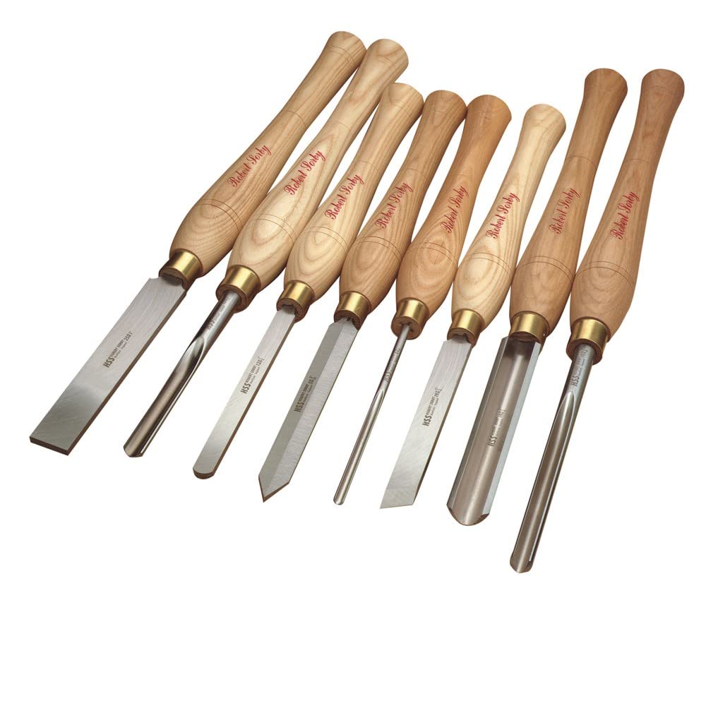 Robert Sorby H6542 Turning Tool Set (8 Piece) Robert Sorby
