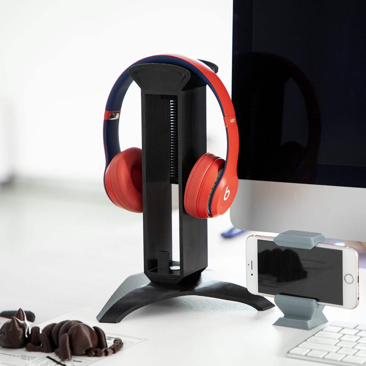 JUSTMAKER ABS PRO (ABS+) 3D Printer Filament, Upgraded Strength Heat Resistant Filament, Cardboard Spool, Dimensional Accuracy +/-0.03mm, 1.75mm, 1 kg (2.2 lbs), Black JUSTMAKER