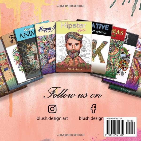 Amazing Dogs: Adult Coloring Book (Stress Relieving Creative Fun Drawings to Calm Down, Reduce Anxiety & Relax.) WoodArtSupply