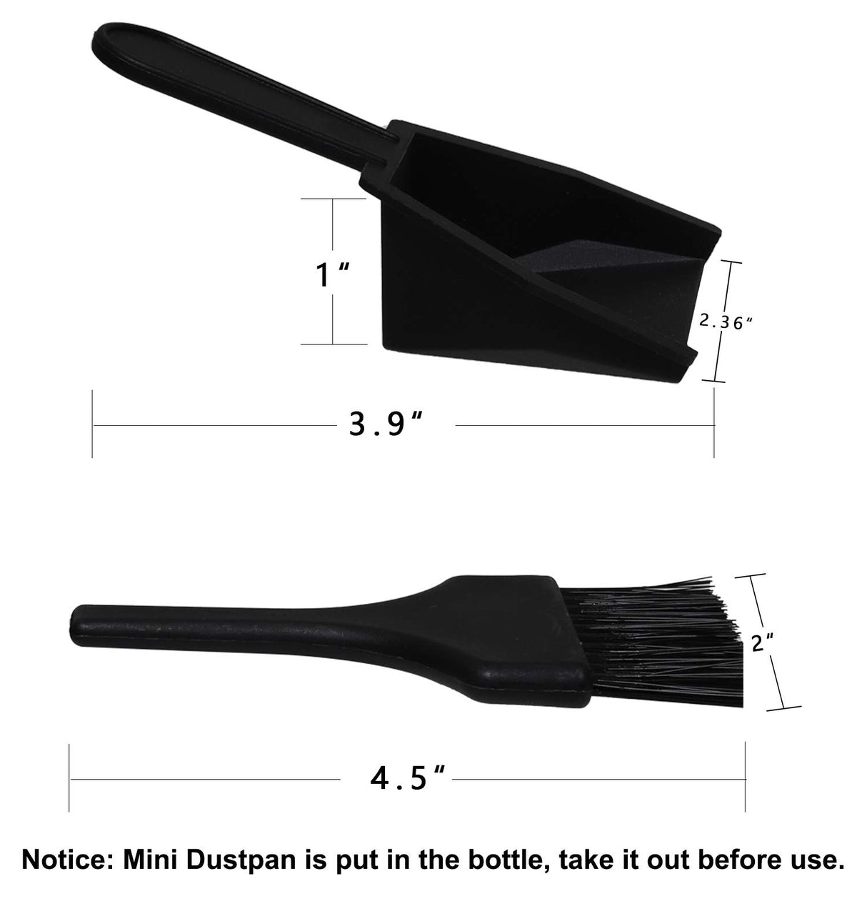 Shuffleboard Pucks w/Shuffleboard Wax High Speed (2 Cans), Mini Dustpan and Brush for Shuffleboard Table, Complete Shuffleboard Accessories Bundle (2 5/16" (58mm)) YDDS