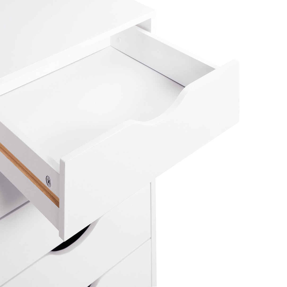 Naomi Home Office File Cabinets Wooden File Cabinets for Home Office Lateral File Cabinet Wood File Cabinet Mobile File Cabinet Mobile Storage Cabinet Filing Storage Drawer White/5 Drawer Naomi Home