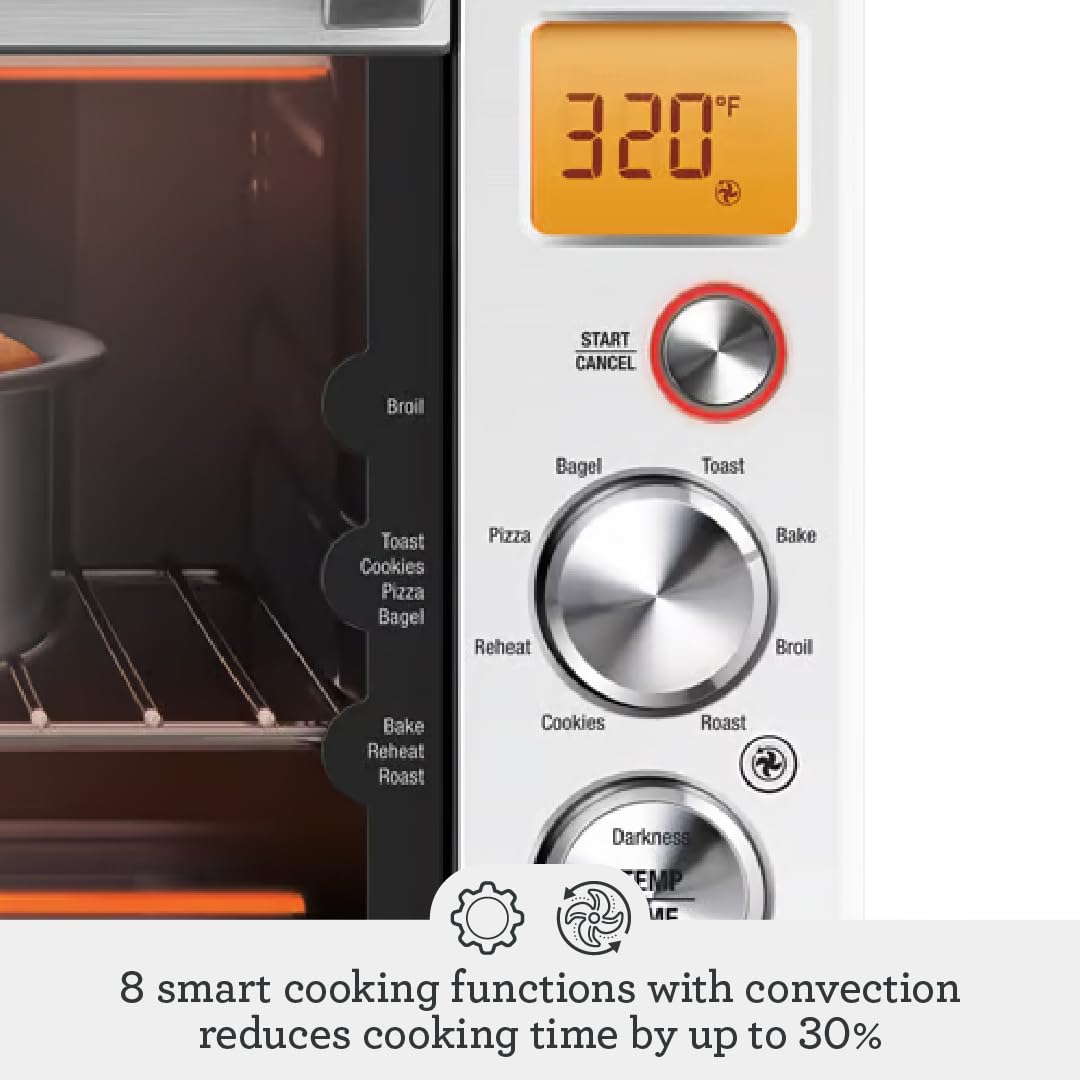 Breville Smart Oven Compact Convection BOV670BSS, Brushed Stainless Steel Breville
