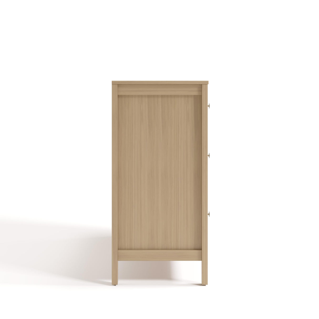 Storkcraft Horizon 6 Drawer Dresser (Driftwood) – GREENGUARD Gold Certified Dresser for Nursery & Kids’ Room, Modern Storage with Interlocking Drawer System Storkcraft